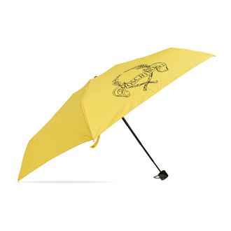 Moschino Accessoires, unisex, Geel, ONE Size, Polyester, Superminiu Paraplu