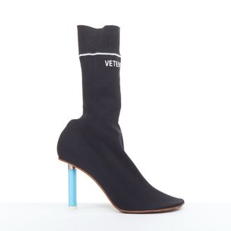 VETEMENTS Demna Blue Cigarette Lighter boots
