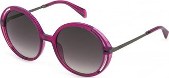 Police Womens SPLD36 54 5407UZ Sunglasses - Purple - One Size