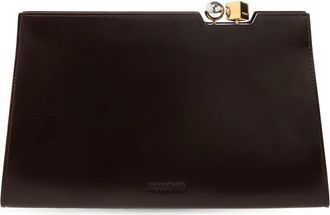 Jacquemus Le Salon Clutch - Dames - Clutches - Bruin - ONE Size - Katoen - Tassen