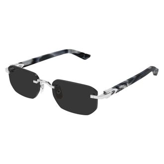 Cartier Ct0622S - unisex - Cartier - Sunglasses - Gray - 53 MM - Accessories
