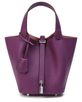 Tiffany & Fred Soft Leather Top Handle Bag