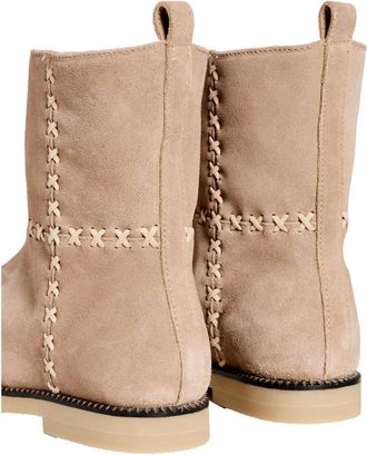 Freda Salvador Freda Salvador Rocky Stucco Suede Shearling 5056-STUCCO Womens