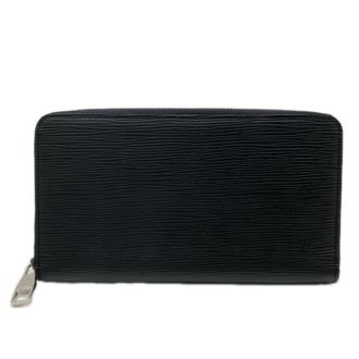 Louis Vuitton Epi Black Noir Leather Long Wallet (Bi-Fold) (Pre-Owned)