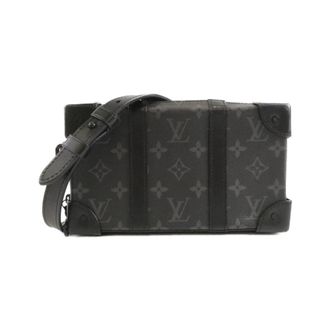 Louis Vuitton Black Coated Canvas Shoulder Bag (Pre-Owned)