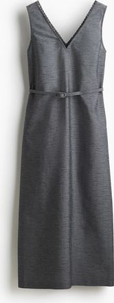 H&M Kleid mit Gürtel - Schwarz
