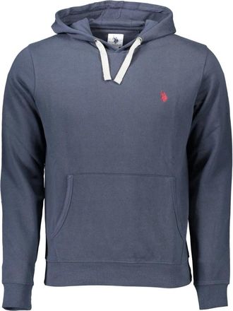 U.S.Polo Association Cotton Sweater - Heren - Hoodies - Blauw - 2XL - Katoen - Hoodies & sweatvesten