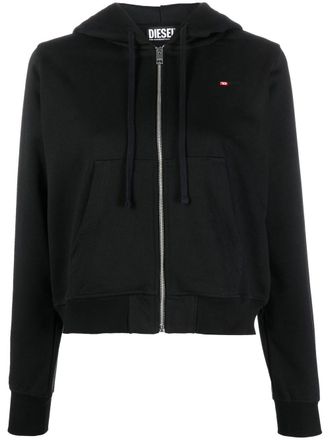 Diesel Hoodie met trekkoord - Zwart