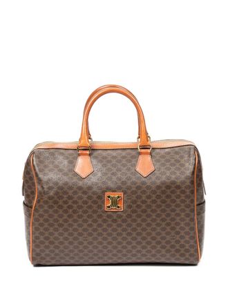 Celine macadam-print tote bag - Brown