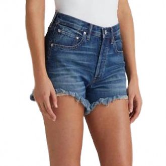 Edwin Cai Cutoff High Rise Short In Mad Love