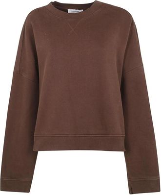 Entire studios Crewneck Sweatshirt - Dames - Sweatshirts - Bruin - S - Katoen - Hoodies & sweatvesten