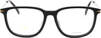 David Beckham DB7074F Acetate Frame Eyeglasses - Black