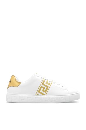 Versace Greca Sneakers, Mens, White