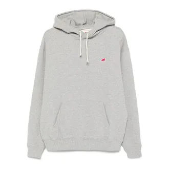 New Balance Felpe Grigio-Uomo