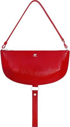 Courr&egrave;ges Borsa a spalla Holy Eclipse - Rosso