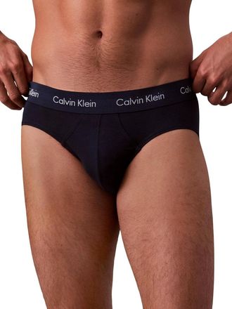Calvin Klein Underwear Mens Multi Cotton Stretch Hip Brief 3-Pack JAX2135