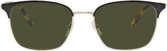 Ferragamo Green Square Mens Sunglasses SF180S 017 54