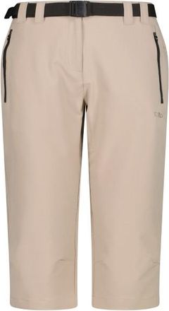 F.lli Campagnolo Stretch Capri Shorts f&uuml;r Damen | beige