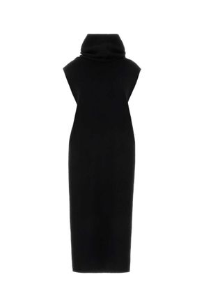 Alaia Black Turtle Neck Top