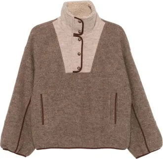 Sessun Jassen, Dames, Bruin, M, Wol, Nostelle Jas