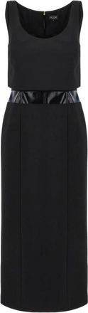 Del Core Maxi Jurk - Dames - Casual kleedjes - Zwart - S - Kleedjes
