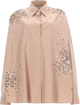Dries Van Noten Casia Shirt With Rhinestones
