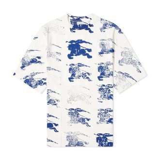 Burberry All Over EKD Print T-Shirt, Size XX-Small