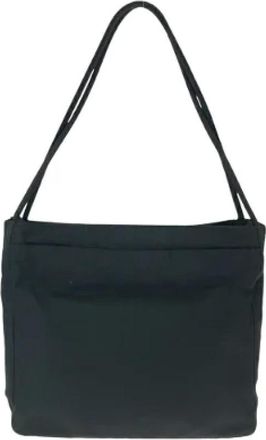 Prada Pre-owned Handbags, female, Black, Size: ONE SIZE Pre-owned Nylon prada-bags