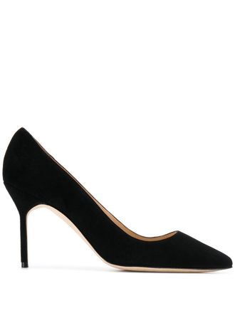 Manolo Blahnik BB 90mm pointed pumps - Black