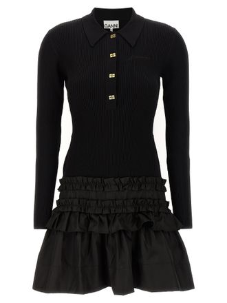 Ganni Ganni Viscose Short Womens Dress