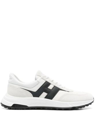 Hogan Hyperlight Suede And Mesh Sneakers Shoes