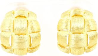 C&A Unbranded (18K) Hoop Earrings (Pre-Owned)