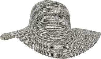 Calvin Klein Marled Sequin Straw Hat in Black at Nordstrom Rack
