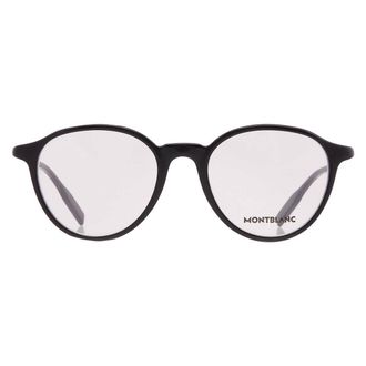 Montblanc Demo Round Mens Eyeglasses MB0291O 001 50