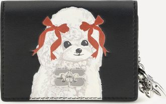 Ganni Poodle print Card Holder Female UNI