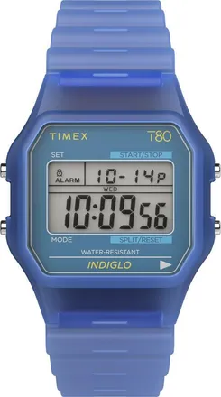 Timex Timex T80 34mm Resin Strap Watch in Blue at Nordstrom