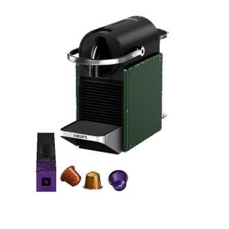 Krups Nespresso Pixie Redesign M&aacute;quina De Caf&eacute; Verde