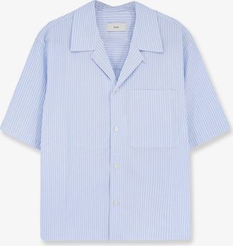 Dunst Camicia in misto cotone con motivo a righe - DUNST - gender_Man