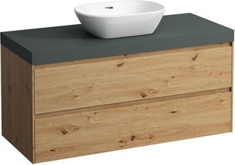 Laufen Laufen Lani Encimera De Lavabo Gris Tr&aacute;fico Incl. Mueble Bajo