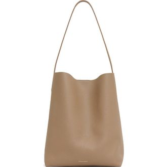 Mansur Gavriel Everyday Cabas Leather Hobo Bag in Anise at Nordstrom