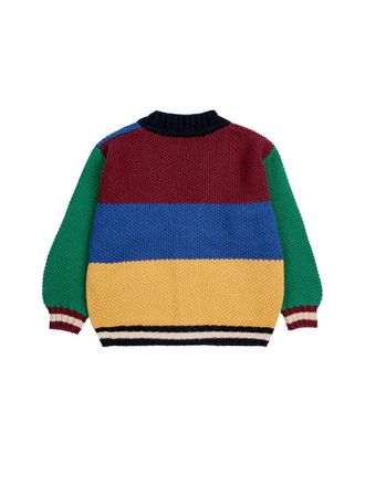 Bobo Choses Vintage Colour-Block Cardigan - Multicolor