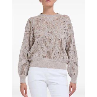 Brunello Cucinelli Open-knit Sweater