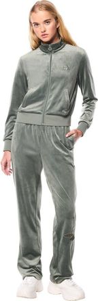 Sergio Tacchini Nuvola Velour Track Jacket in Agave Green at Nordstrom, Size Xx-Large