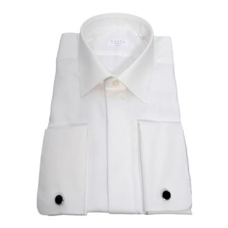 Xacus Shirts - Heren - Zakelijke Overhemden - Wit - 3XL - Katoen - Overhemden