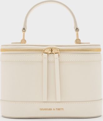 Charles & Keith Enola Top Handle Vanity Bag