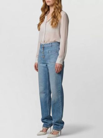 Valentino Garavani high-rise flared denim jeans