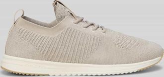 Marc O'Polo Low Top Sneaker mit strukturierter Stretch-Oberfl&auml;che in Sand, Gr&ouml;&szlig;e 40