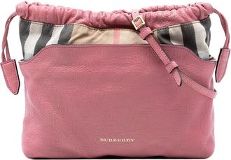 Burberry Pre-owned Burberry House Check Canvas and Calfskin Little Crush Crossbody Ladies 6JPQH6UQGYL0GIWP