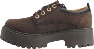 Timberland Zapato con Cordones Stone Street - Shoes - Mujer - Marr&oacute;n - 38 EU