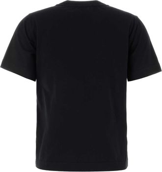 Burberry Womens Frankie T-Shirt Black Cotton